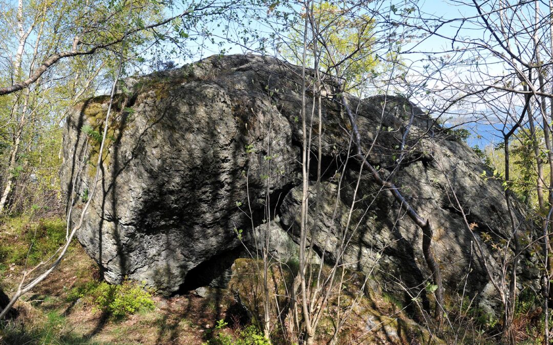 Klovstein i Egelandsmarka